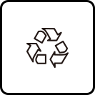 與發(fā)泡PS相比，燃燒時無毒氣放出